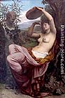 Camille Felix Bellanger Bacchante painting